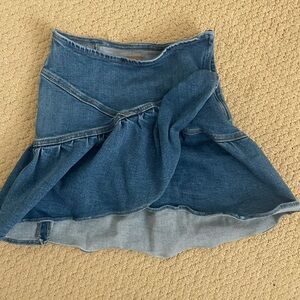 Denim Blue Skirt
